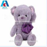 High Quality Purple Lavender Elegant Teddy Bear Toy With Scraf thumbnail-1