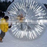 Shining inflatable snow rolling ball
