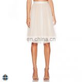 T-SK510 Custom Design China Factory Midi Tulle Skirts Lady