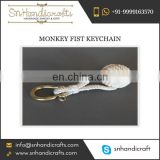 Marvellously Knitted Monkey Fist Keychain for Wholesale at Factory Price by the Trader