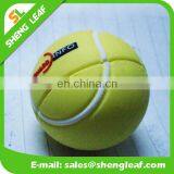 Special Tennis Ball Shape 3d Custom Logo Soft Pvc Rubber Usb Flash Drive thumbnail-3