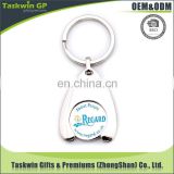 custom design high quality cheap wishbone shopping trolley coin made in China