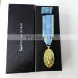 Gold Logo Cheap Award Sport Medal With Ribbons/lanyards thumbnail-3