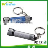 Winho printed Mini metal Flashlight led keychain