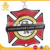 Custom USA Invitational Sport Medal With Antique Brass Plating thumbnail-4