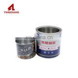 Round Screw Top Pvc Glue Can With Metal Cap or Plastic Oil Drum 42mm and Handle Iron Bucket for Solvent thumbnail-3