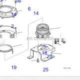 QIANYU ND116340-3860 ND1163403860 Blower Motor For PC1250 Pc400 Pc200 Excavator Swing Fan Motor thumbnail-4