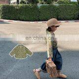 6596 Baby Boutique Clothing Kids Baby Girl Lapel Pointed Collar Printing Blouse thumbnail-3