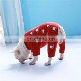 Hot Sale Casual Four-legged Pet Dog Pajamas Winter Dog Jumpsuit Clothes thumbnail-4
