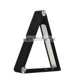 Wireless Charging LED Bedside Table Lamp With Foldable Triangle Design for Study