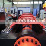 Машина/стенд для горизонтального растяжения длинных тросов