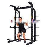High Quality Hot Sale Commercial Fitness Equipment Gym Use Machine YW-1716B Half Power Rack thumbnail-1
