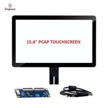 Industrial Transparent ILITEK EETI Chip USB 15 15.6 Inch Customize Pcap Capacitive Touch Screen Overlay Kit thumbnail-3