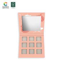 Empty Rectangular Square Triangle Eyeshadow Palette Custom Empty Magnetic Paper Packaging Gift Box 25 Color Eyeshadow Palette thumbnail-4