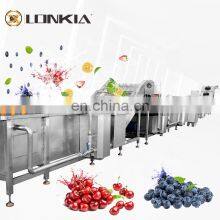 LONKIA Cabbage/Lettuce/Salad Washing Machine Production Line Air Bubble Washing Line thumbnail-3
