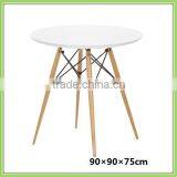2016 New Wholesale Round White Dining Table thumbnail-1