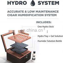 Portable Cigar Case Piano Lacquer Skylight Cigarette Box Cedar Wood Cigar Humidor thumbnail-4