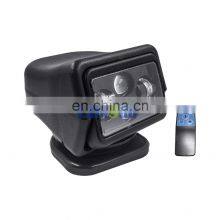 Automotive 7INCH 20W/PCS LED Search Work Light, 60W With Wireless Remote Control 360-degrees Rotating Light With Magnetic Base