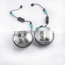 Motorcycle Car Round Led Projector Headlight for Jeep Wrangler JK thumbnail-2