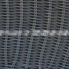 Hot Sale All Weather Wicker Outdoor Aluminum Black- Color Papasan Swivel Chair With Cushion thumbnail-5