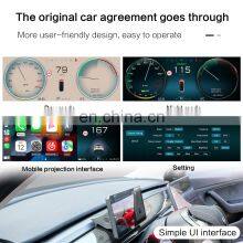Car Center Consoles Lcd Dashboard Instrument Panel Multimedia Linux GPS Navigation Touch Screen Display For Tesla Model 3 Y thumbnail-3