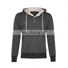 Sleeveless Hoodies 100% Cotton Gym Sports Hoodie Wholesale thumbnail-4