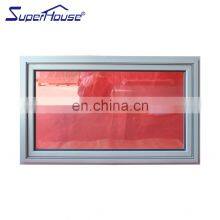 Australia Aluminium Alloy Aluminum Awning Windows Waterproof Double Tempered Glass Restaurant Awning Window thumbnail-3