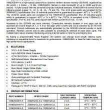 W9825G6KH-6I Synchronous Dynamic Random Access Memory WINBOND Original Stock thumbnail-1