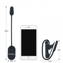 No Blu-Ray Book Lamp Mini Usb Rechargeable Book Reading Light in Bed Clip On Led Book Light thumbnail-6