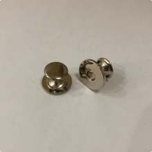 18MM Nickel-plated Ultra-thin Double-sided Rivet Magnetic Button thumbnail-3