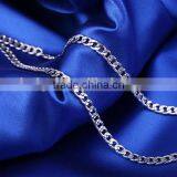 Yiwu Wholesale Fashion Rhodium Plated Different Types Curb Chain Of Necklace thumbnail-4