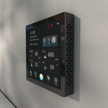 HRV Heat Recovery Ventilation System Controller CO2 PM2.5 TUYA APP AC 220V Smart Ventilation Fan Controller thumbnail-2