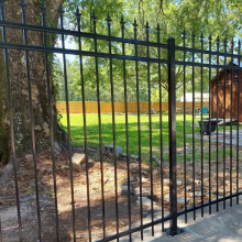 Customizable Wrought Iron Fence Panels for Outdoor Garden With Anti-Rust Coating thumbnail-1