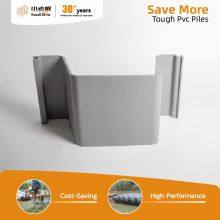 Wave Resistance Affordable Rust-Proof Pvc Sheet Piling for Coastal Residential Seawall Building thumbnail-1