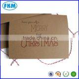 Have Yourself a Merry Little Christmas Card Ecofriendly Kraft Card With Envelope thumbnail-2