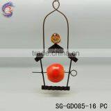High Quality Butterfly Decoration Glow in the Dark Hanging Cast Iron Antique Bird Feeder thumbnail-4