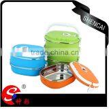 Kid Rectangular Insulated Stainless Steel Tiffin Lunch Box/ Thermos For Hot Food/Storage Box thumbnail-2