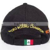 Custom Blank Snapback Cap With Leather Brim thumbnail-4