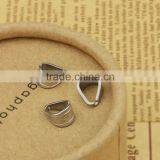 S611 Stainless Steel Pendant Clasp Connector Pendant Bail thumbnail-1