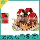 wooden house physical games climbing, indoor PlaygroundMBL15-9402
