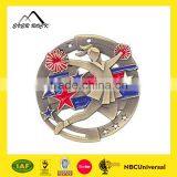 High Quality Souvenir Blank Gold Award Metal Sport Medal