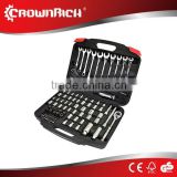 132pcs double ring ratchet wrenches/socket set/machine tool set