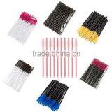 Disposable Eyelash Eyelashes Brush Brushes Mascara Applicator Wand Brush Black Yellow Blue Pink Rose Red thumbnail-3