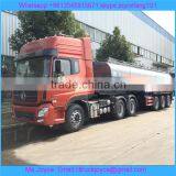Tri Axle Acetic Acid Aluminium Alloy 35cbm Chemical Liquid Tanker Semi Trailer,35 Ton Chemical Liquid Tank Semi Trailer thumbnail-2