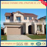 economic prefabricated home steel structure prefabricated villa