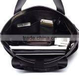 High-end Oil Wax Cow Leather Tote Clutch Bag for Middle-aged Gentlemen Dual Bag thumbnail-4