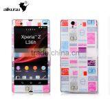 Hot Sell 3D Effect Sticker for Sony Xperia L36H thumbnail-1