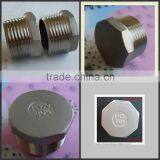 Stainless Steel Threaded Hexagon Plug