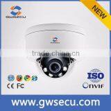 GWSECU SONY178 ip camera ture WDR 120DB poe Super Low Lux super clear image Black glass color image in alltime