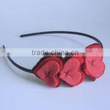 Hot Sale Heart Shape Felt Headband For Pretty Baby Girls thumbnail-4